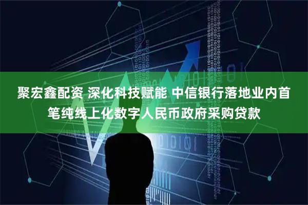 聚宏鑫配资 深化科技赋能 中信银行落地业内首笔纯线上化数字人民币政府采购贷款